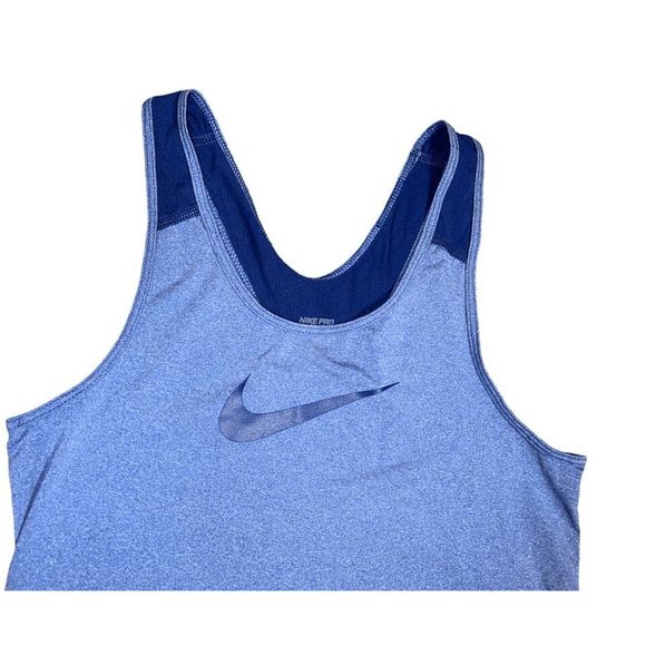 📦 NEW Women's Large NIKE Dri Fit Racerback Athletic Tank Top Shirt 849986-455 - Picture 3 of 5